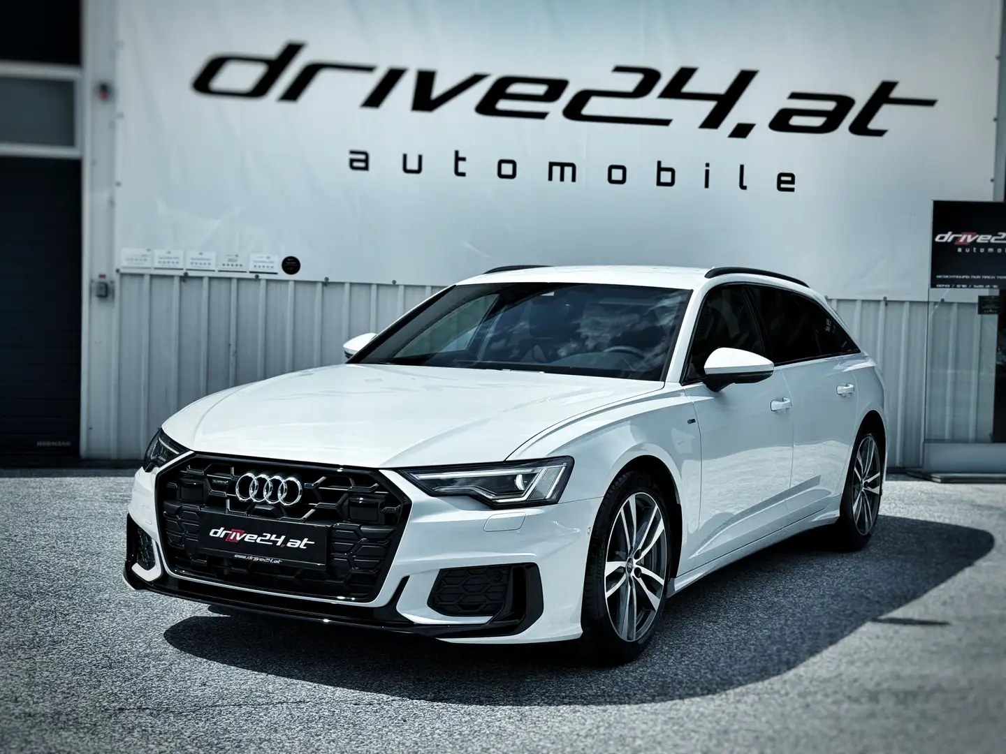 Audi A6 VERKAUFT# SLINE INT+EXT TDIqu MATRIX AHK STDHZG Blanco - 1
