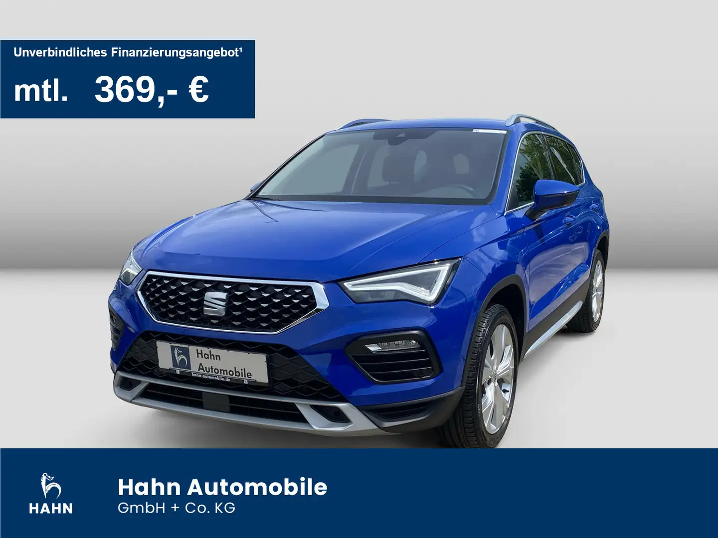 SEAT Ateca Xperience 1.5TSI DSG LED ACC AHK Navi Blauw - 1