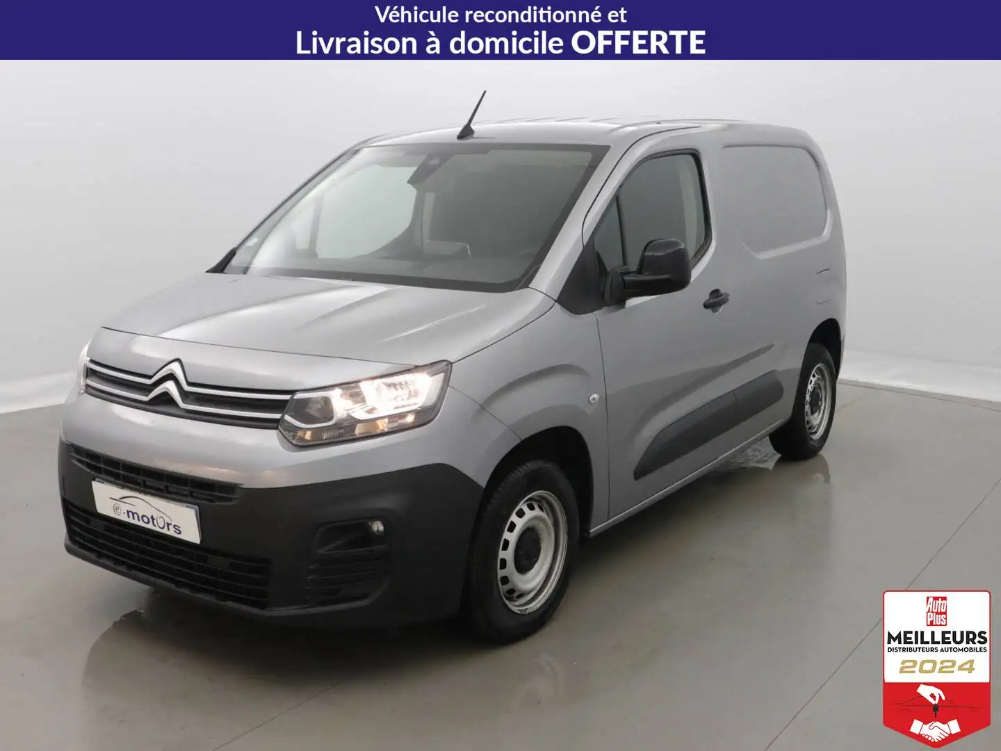 Citroen Berlingo M 650 PureTech 110 Club +GPS Gris - 1