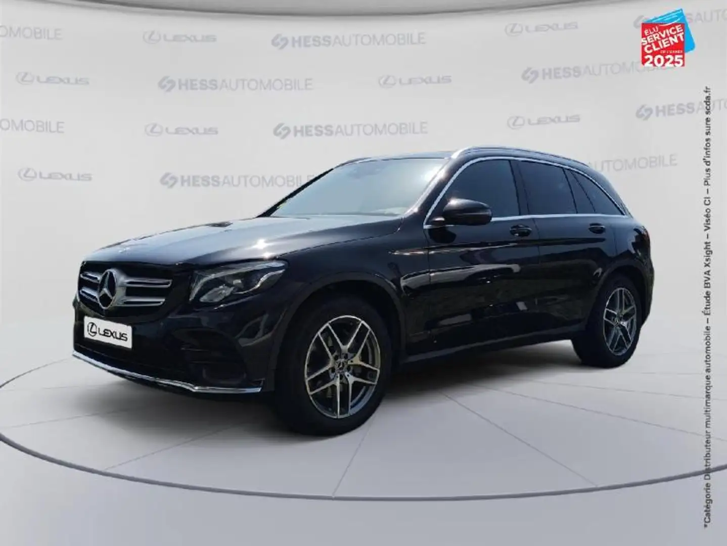 Mercedes-Benz GLC 250 250 d 204ch Fascination 4Matic 9G-Tronic TOuvrant  Black - 1
