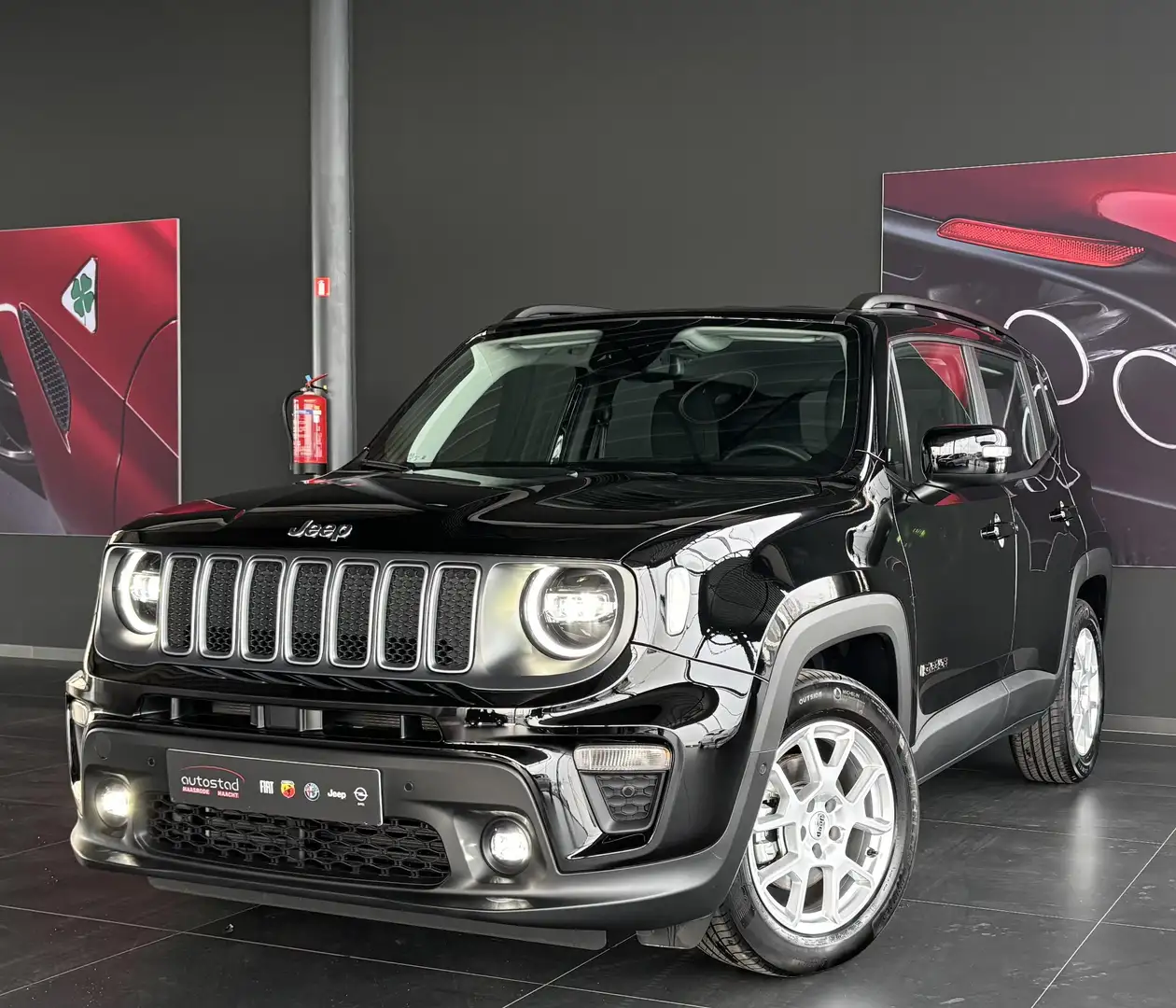 Jeep Renegade Limited *** Jeep Renegade – Limited – 1.5 130p Zwart - 1
