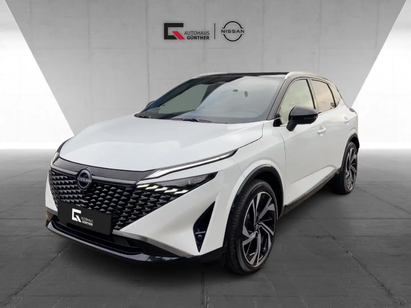 Nissan Qashqai TEKNA+ Automatik Winter/PGD/HUD/360°/LED Blanc - 1