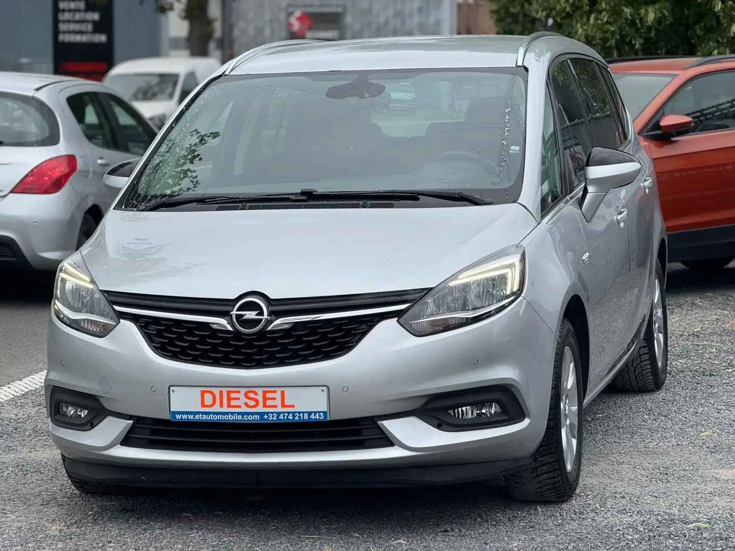 Opel Zafira Zafira 1.6 CDTi *7PLATZ*CUIR*GPS*GARANTIE* Grijs - 1
