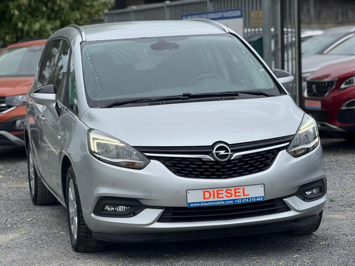 Opel Zafira Zafira 1.6 CDTi *7PLATZ*CUIR*GPS*GARANTIE* Grijs - 2