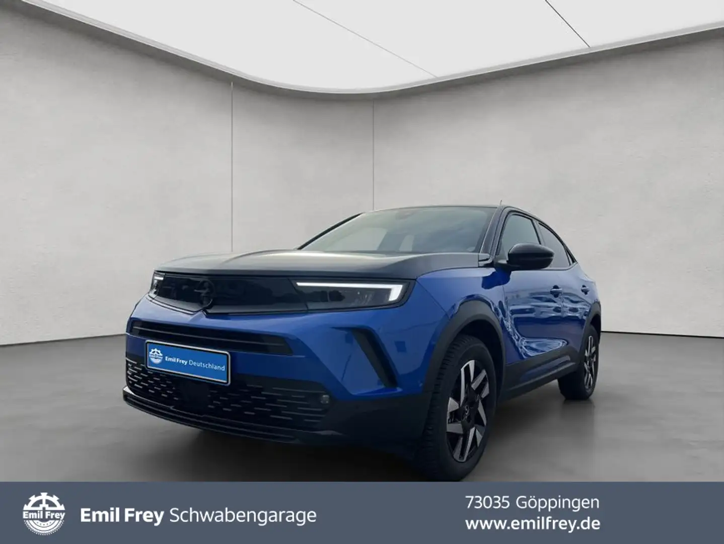 Opel Mokka 1.2 Turbo Automatik GS *Winterp.*180°Kamera Blau - 1