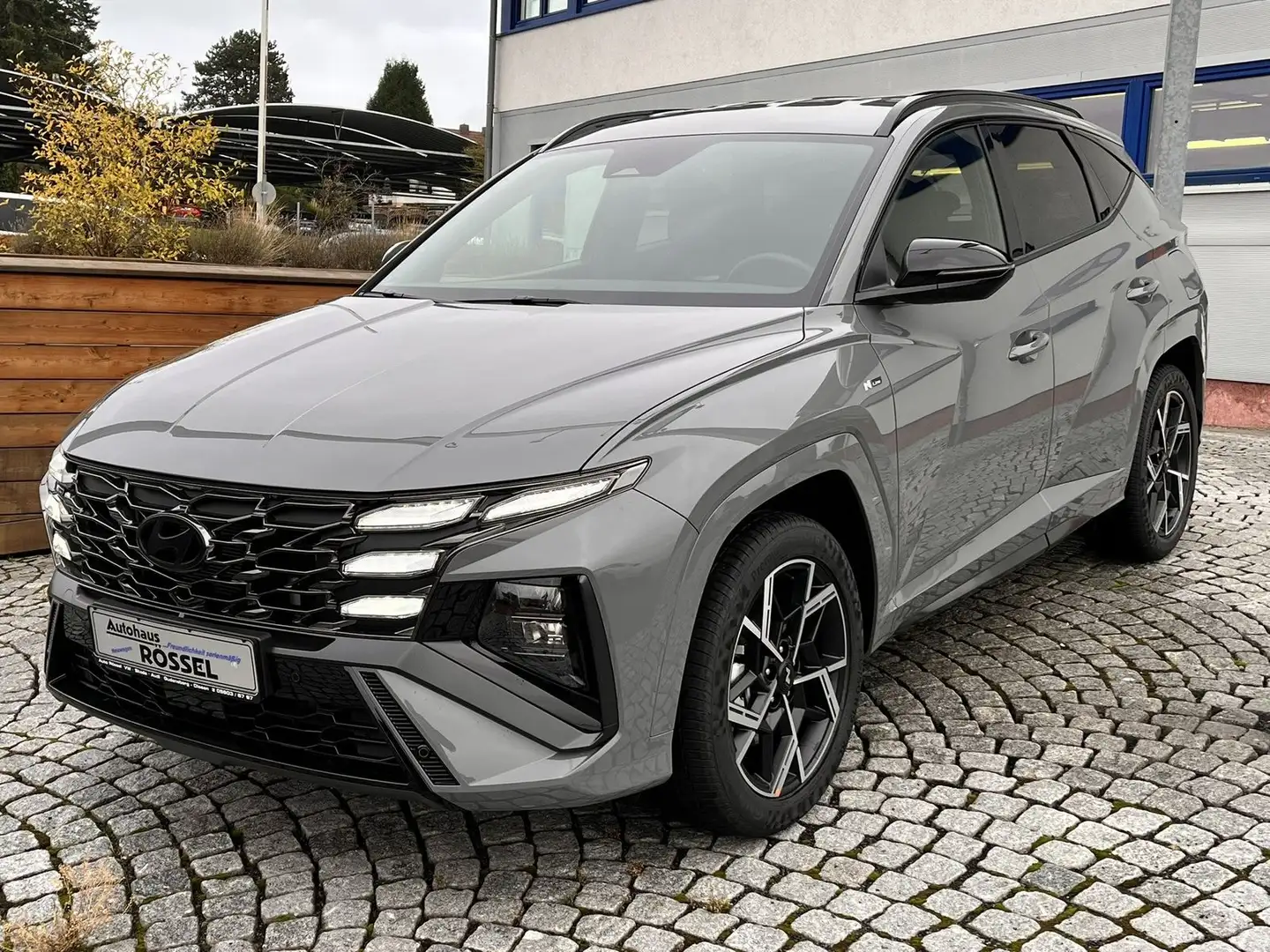 Hyundai TUCSON 1.6 T-GDI N-Line Mild-Hybrid Alu 19" Navi Grau - 2