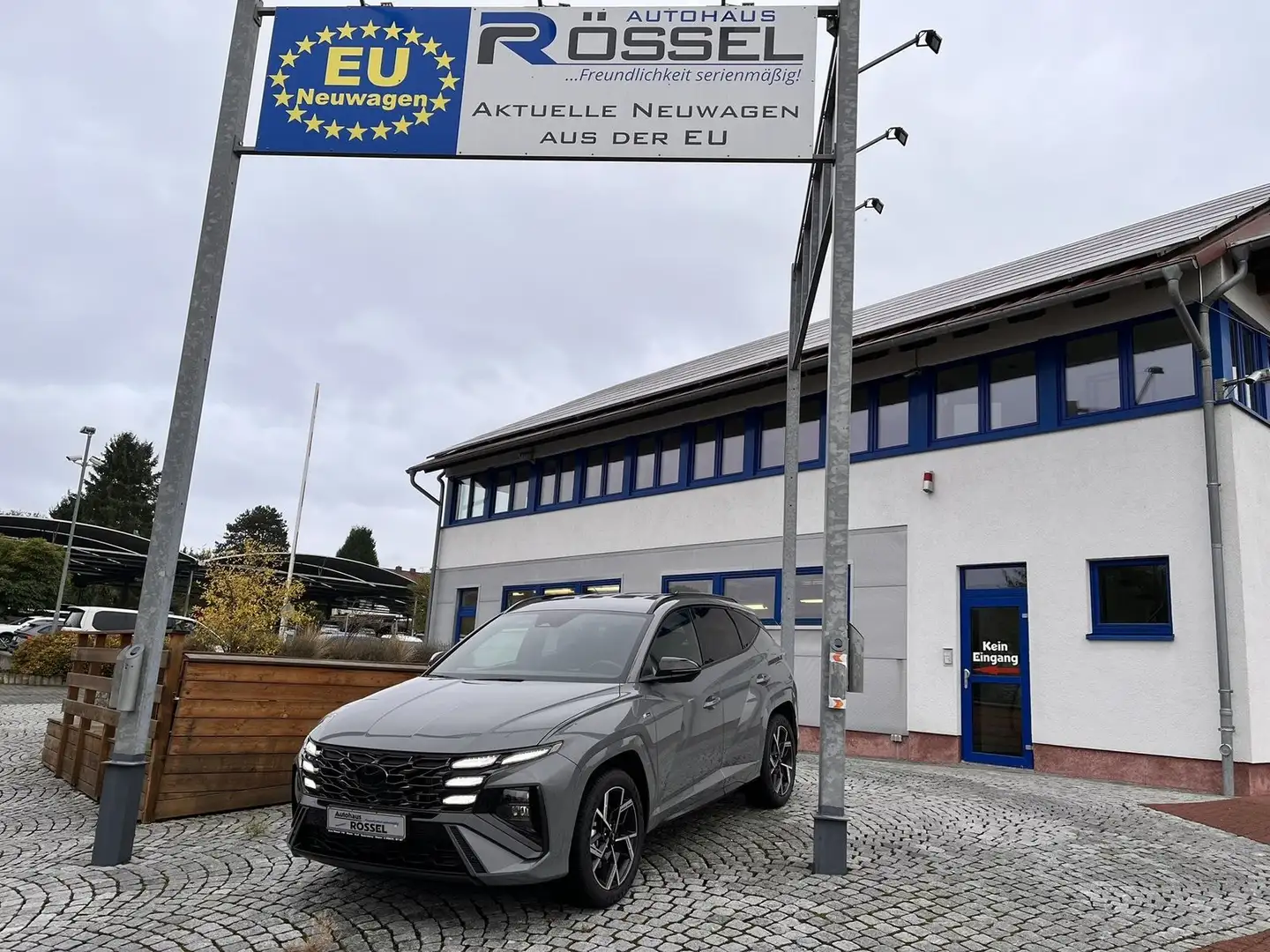 Hyundai TUCSON 1.6 T-GDI N-Line Mild-Hybrid Alu 19" Navi Grau - 1