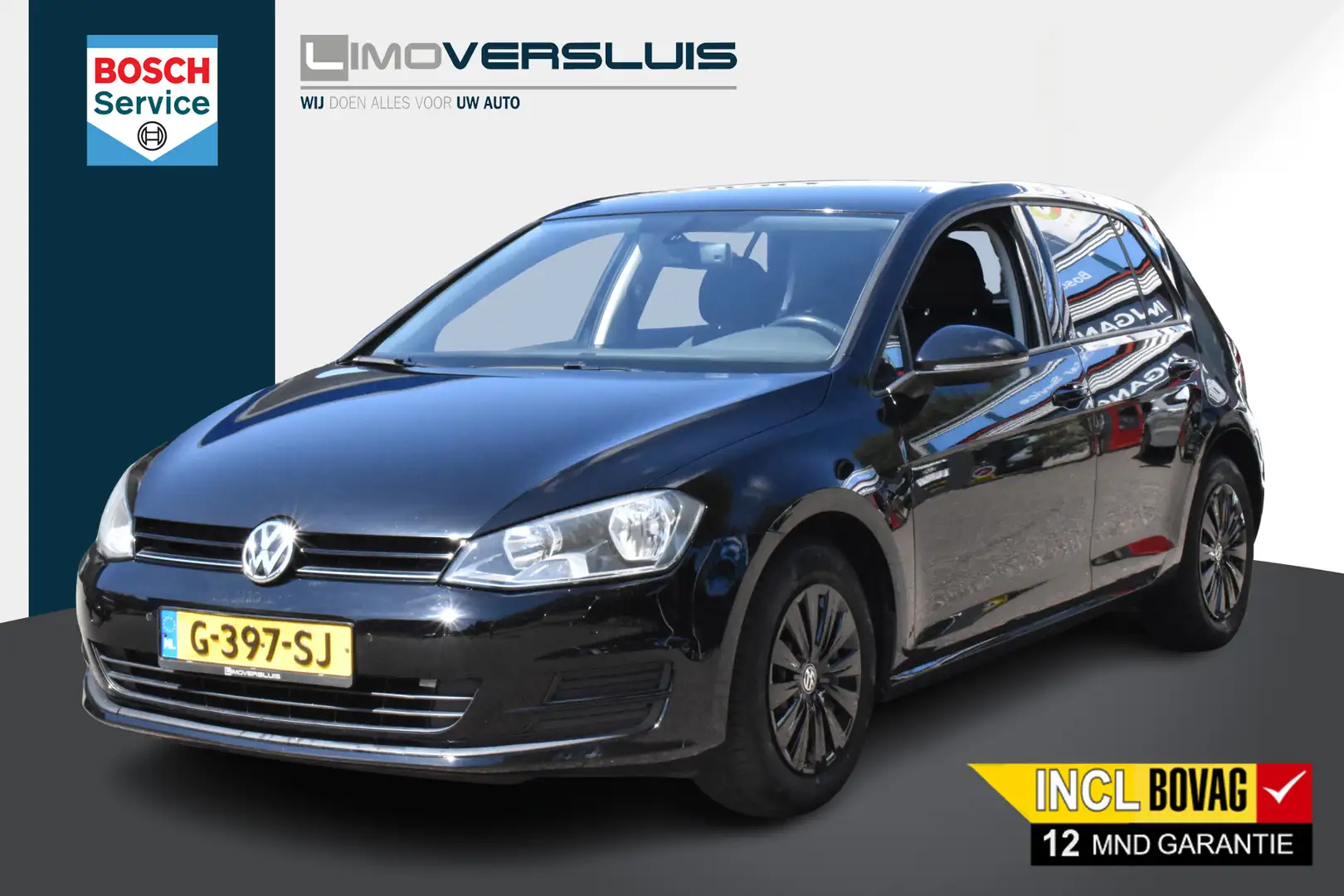 Volkswagen Golf 1.2 TSI Blackline 100% Onderhouden | Airco | Stoel Noir - 1