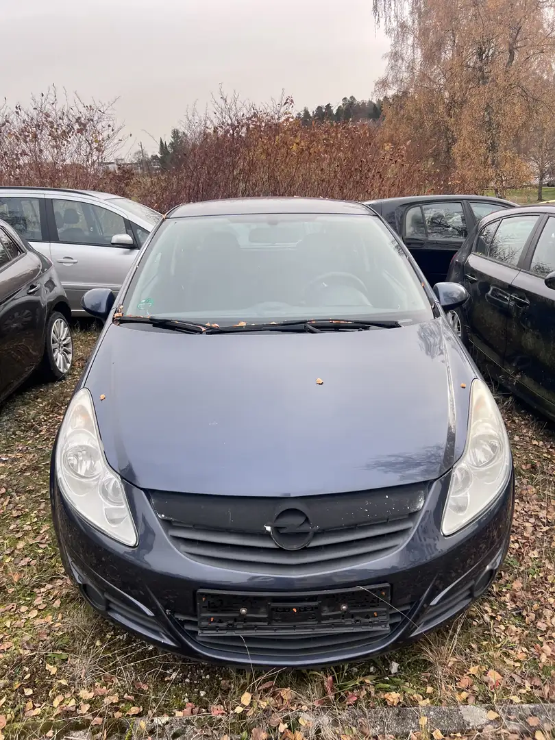 Opel Corsa 1.2 16V Easytronic Edition Klima Bleu - 1