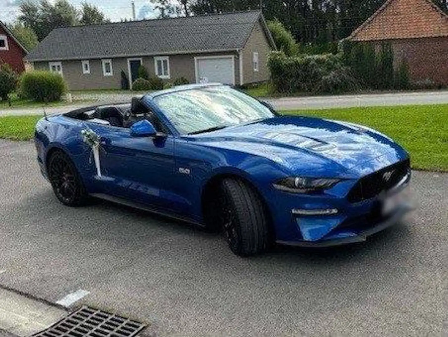 Ford Mustang Mustang Convertible 5.0 Ti-VCT V8 GT (EU6.2) Blauw - 2