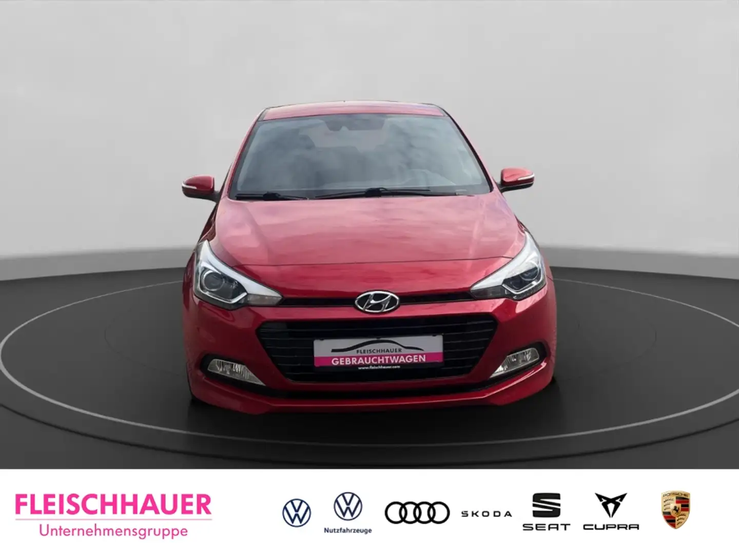 Hyundai i20 blue Passion 1.0 KLIMA PDC SHZG 1.Hand Privat Rouge - 2