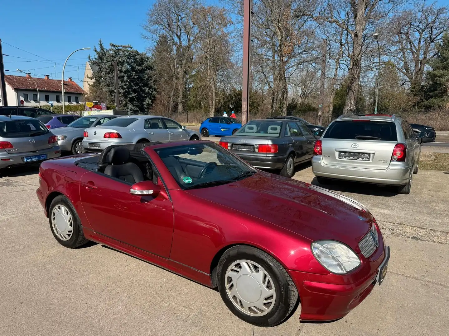 Mercedes-Benz SLK 200 Kompressor*TOP* TUV NEU*CLIMA* Rot - 1
