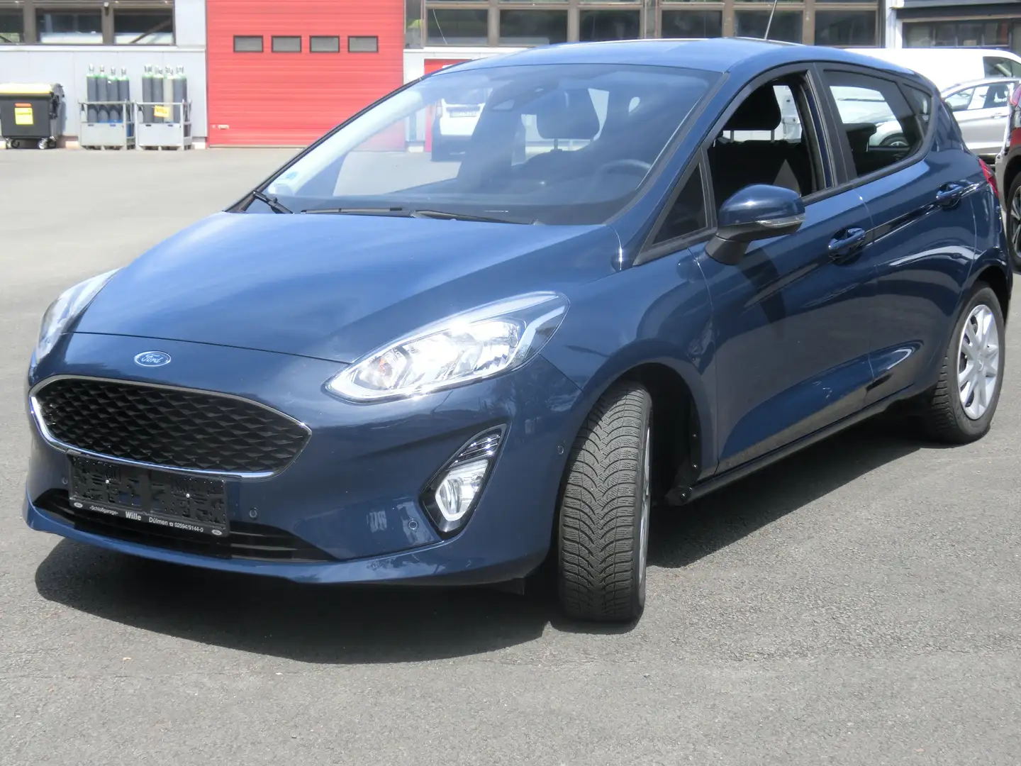 Ford Fiesta 1,5 TDCi Eu6 Cool & Connect/Navi,SHZ,Klima,2 x PDC Blau - 2
