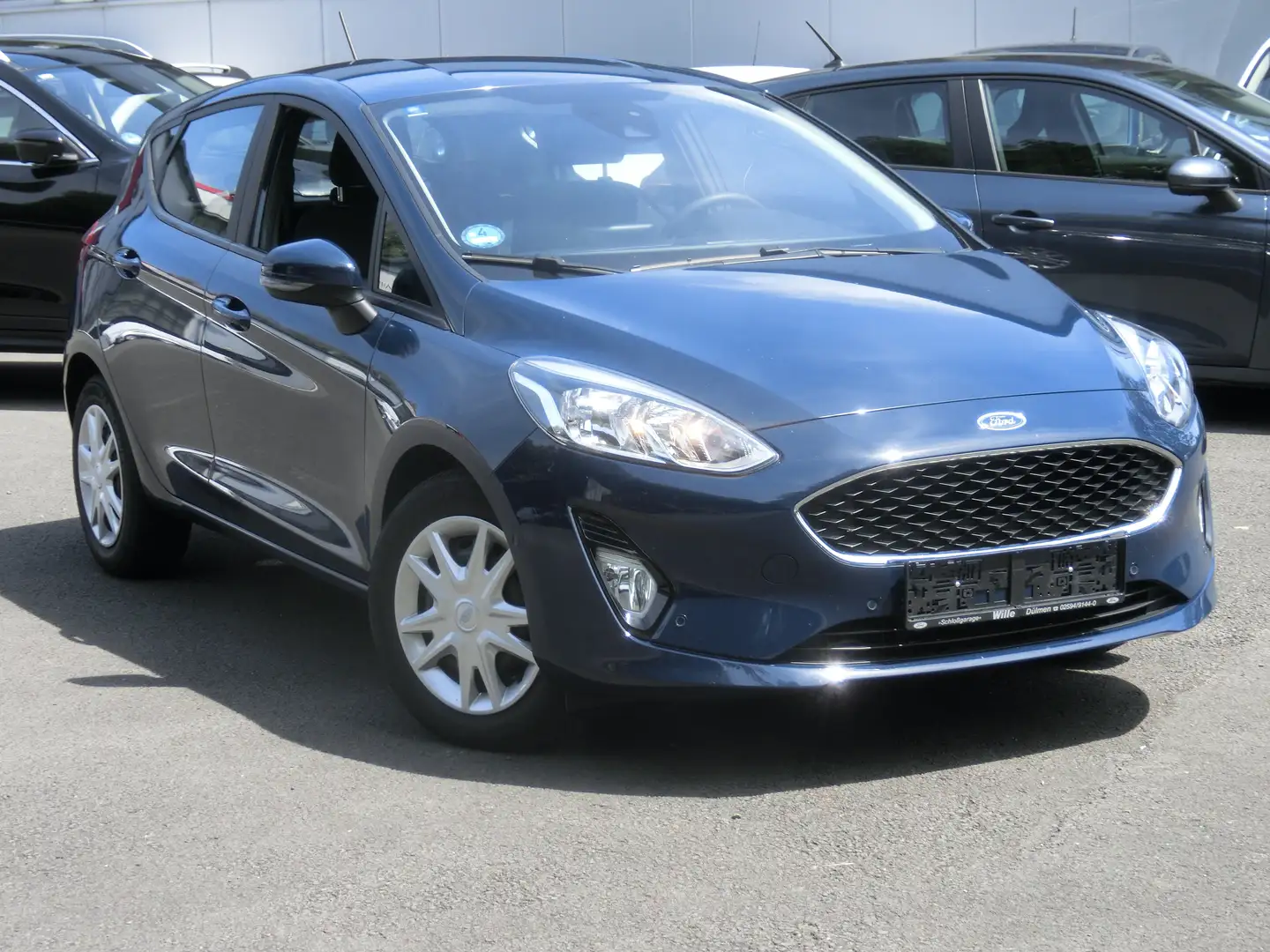 Ford Fiesta 1,5 TDCi Eu6 Cool & Connect/Navi,SHZ,Klima,2 x PDC Blau - 1