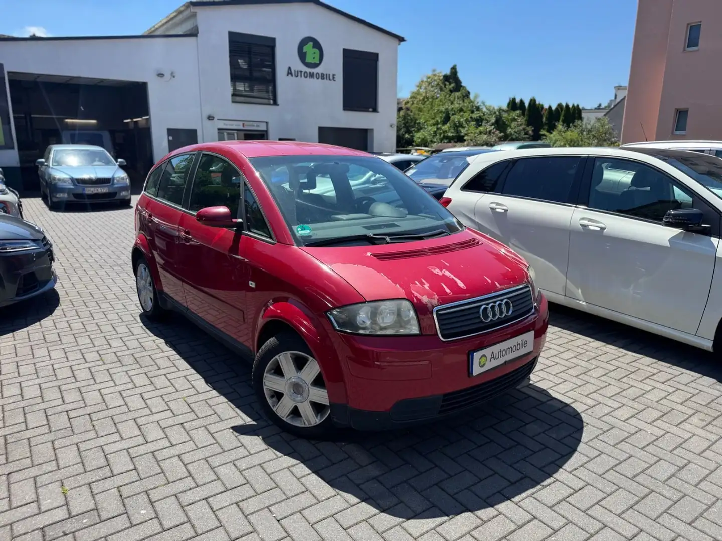 Audi A2 1.4*PDC*SHZ*KLIMA*TÜV 01/2027*EXPORT Rot - 1