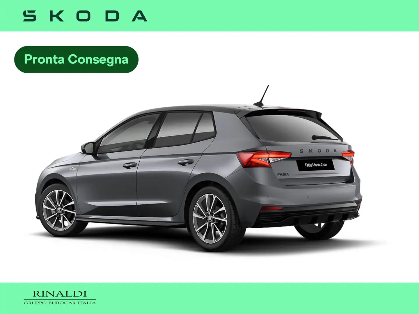 Skoda Fabia 1.0 tsi evo monte carlo 95cv Grigio - 2