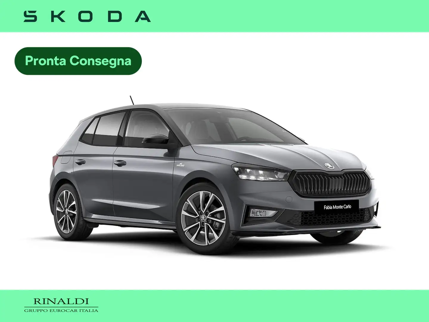 Skoda Fabia 1.0 tsi evo monte carlo 95cv Grigio - 1