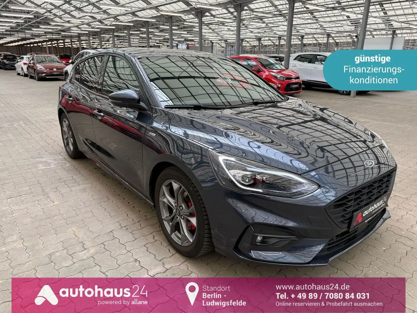 Ford Focus 1.0 EcoBoost  Hybrid ST-Line|LED Blu/Azzurro - 1