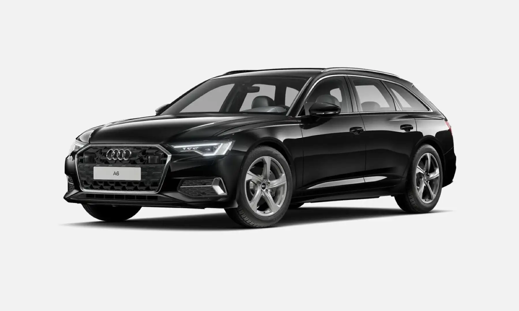 Audi A6 45 TFSI ADVANCED+WINTERRÄDER+AHK+MATRIX Schwarz - 2