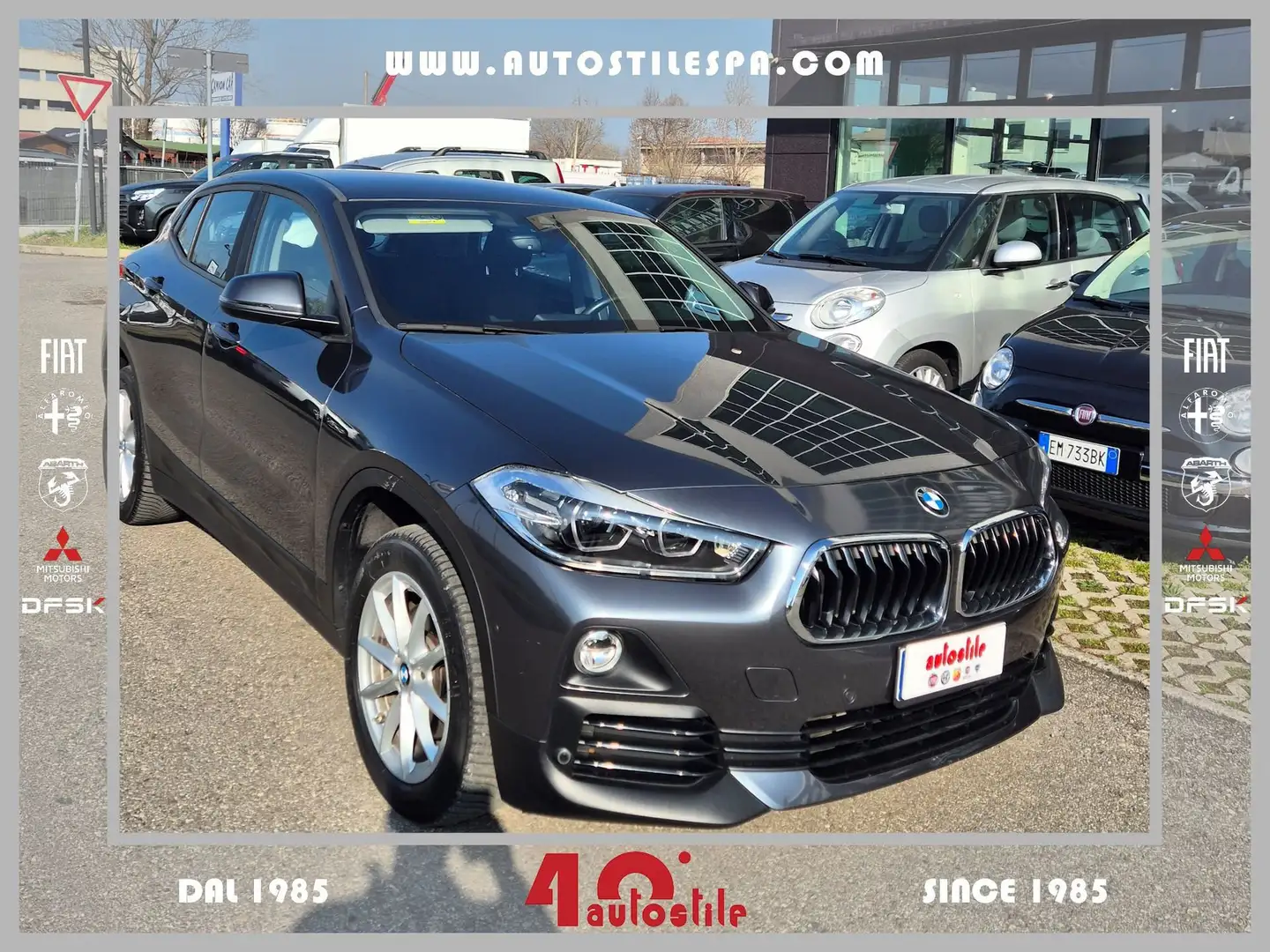 BMW X2 xDrive 18d Business X Automatico Grau - 1
