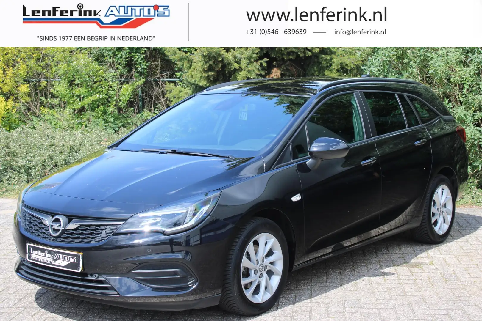 Opel Astra Sports Tourer 1.5 CDTI Business Edition Navi Winte Zwart - 1