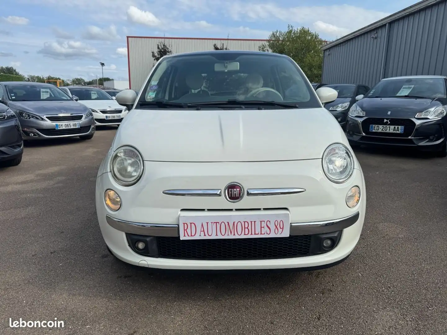 Fiat 500 1.2 69 CH Lounge Weiß - 2