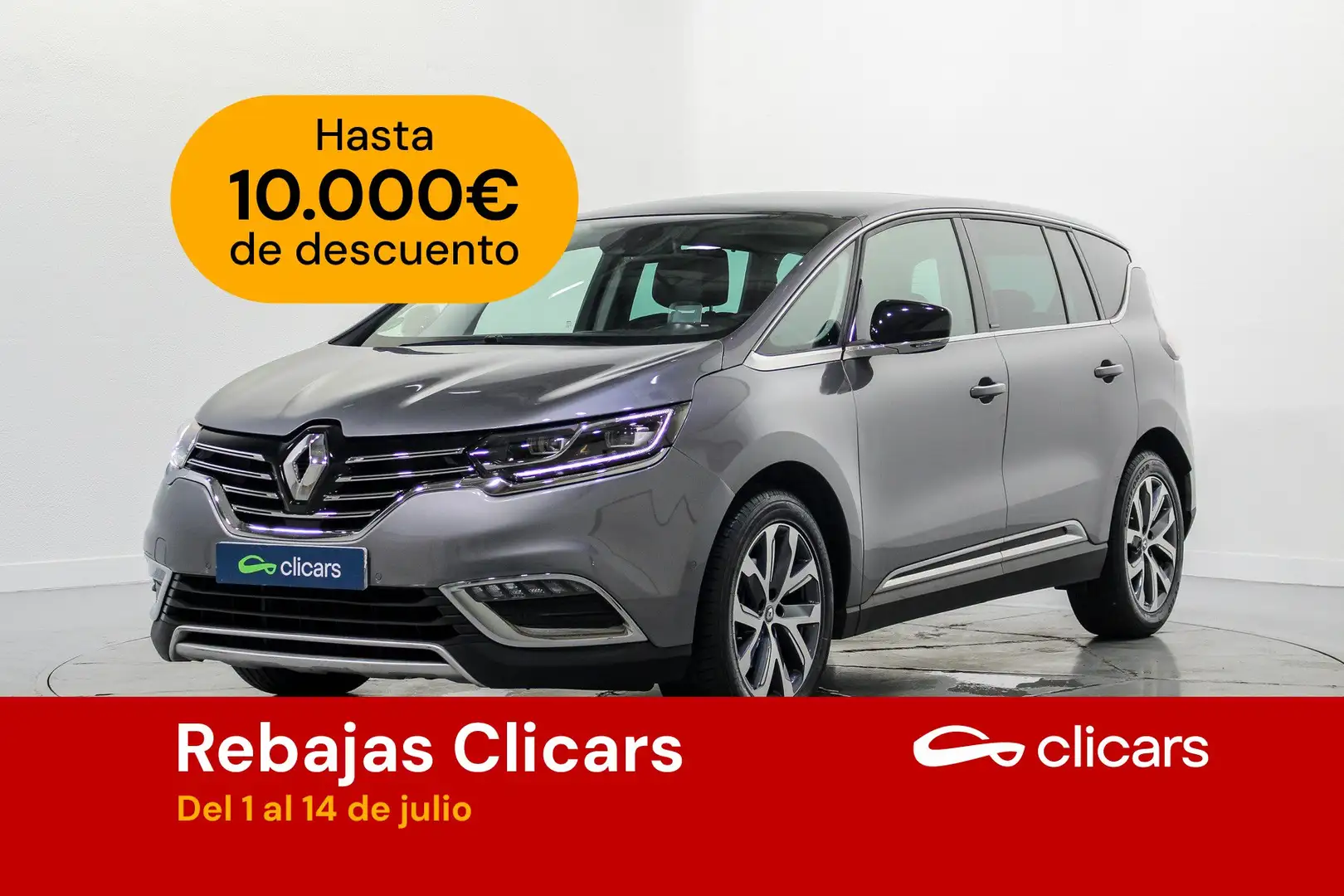 Renault Espace 1.6dCi TT Energy Zen EDC 118kW Plateado - 1