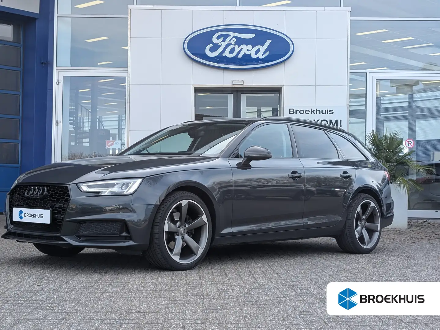 Audi A4 Avant 2.0 TFSI Sport S-tronic | Lederen Bekleding Gris - 1
