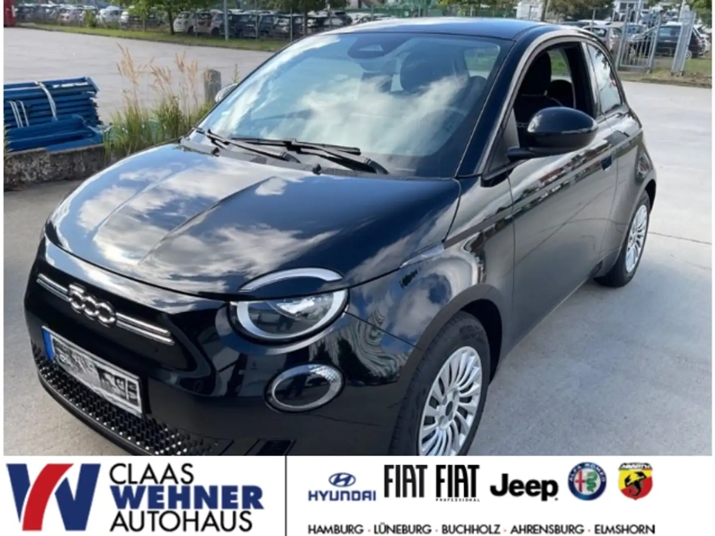 Fiat 500e Action MJ21 Komfort,-Radio,-Winterpaket Schwarz - 1