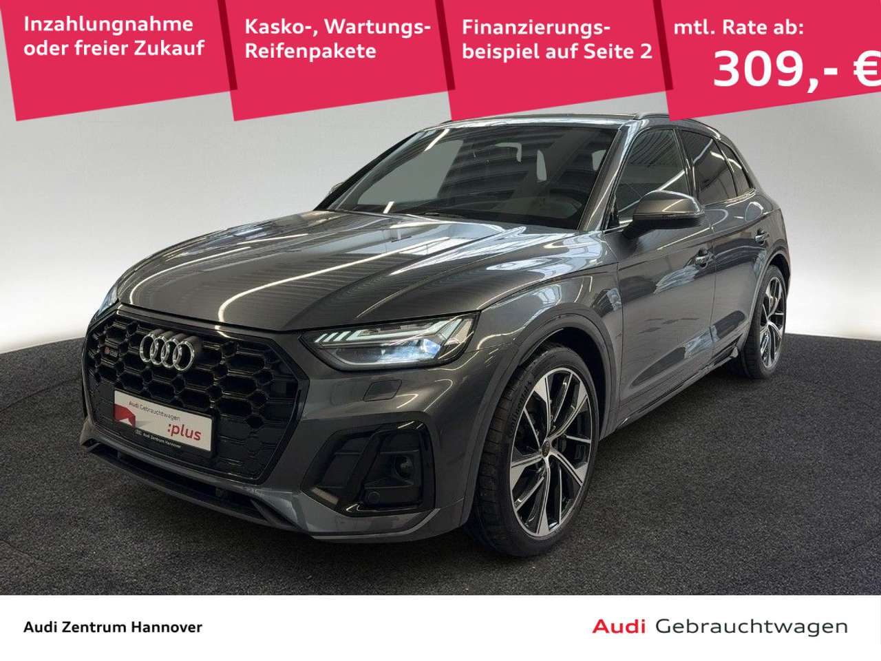 Audi SQ5 — Audi SQ5 3.0 TDI quattro Matrix B&O Kamera AHK Navi