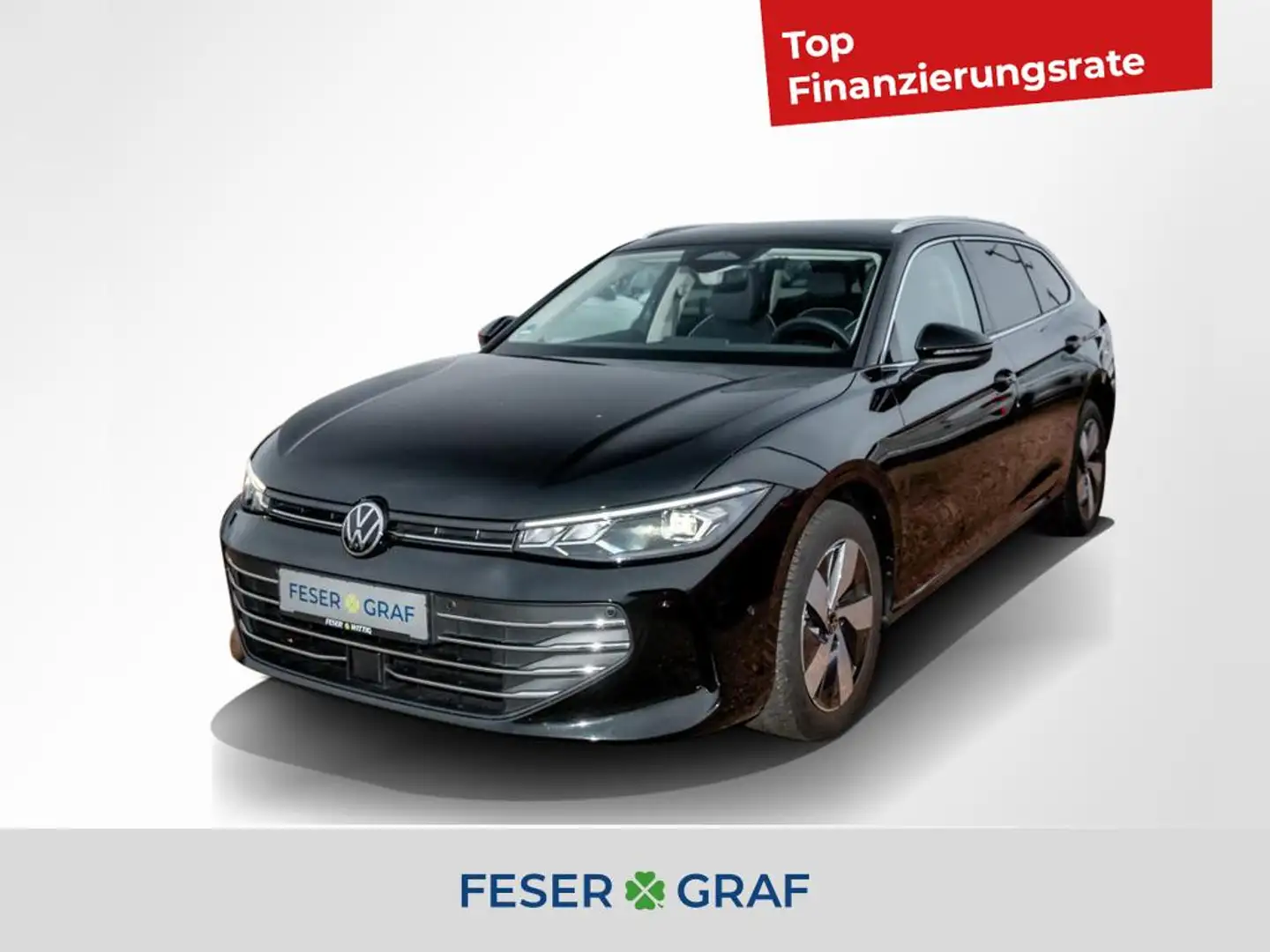 Volkswagen Passat 2.0 TDI Business DSG AHK/ACC/LED/Navi/SHZ Schwarz - 1