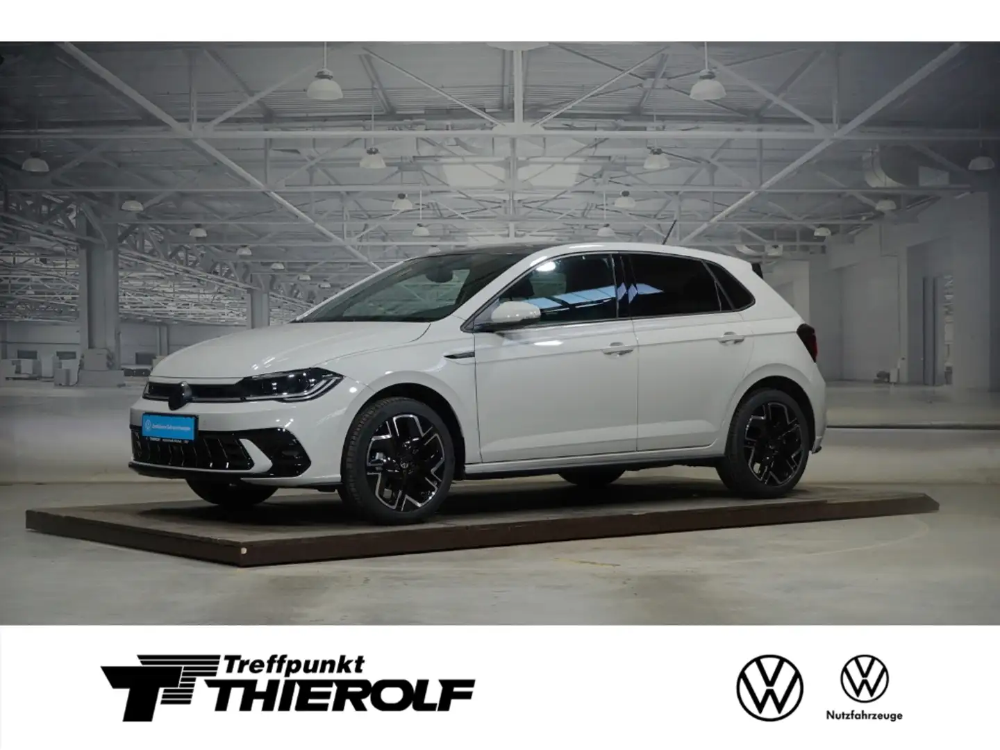 Volkswagen Polo R-Line 1.0 TSI DSG IQ.LIGHT ACC 17 Zoll Grau - 1