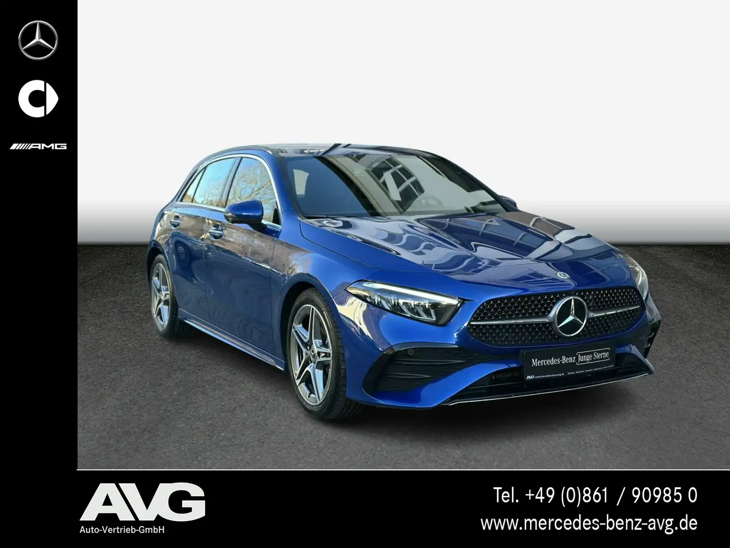 Mercedes-Benz A 180 A 180 AMG-Advanced-Plus 360°Kamera MBUX 7G LED Bleu - 2
