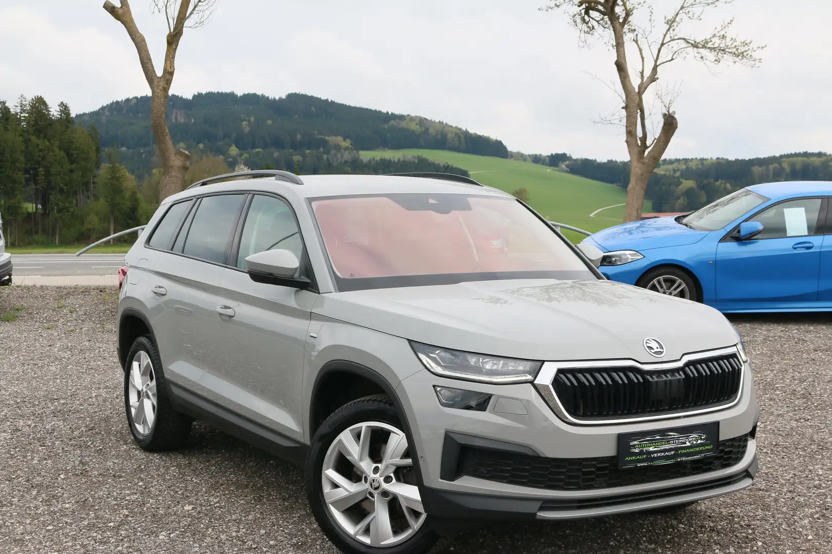Skoda Kodiaq DSG*AHK*Keyless Entry*Xenon*Navi*1.Besitz Grau - 2