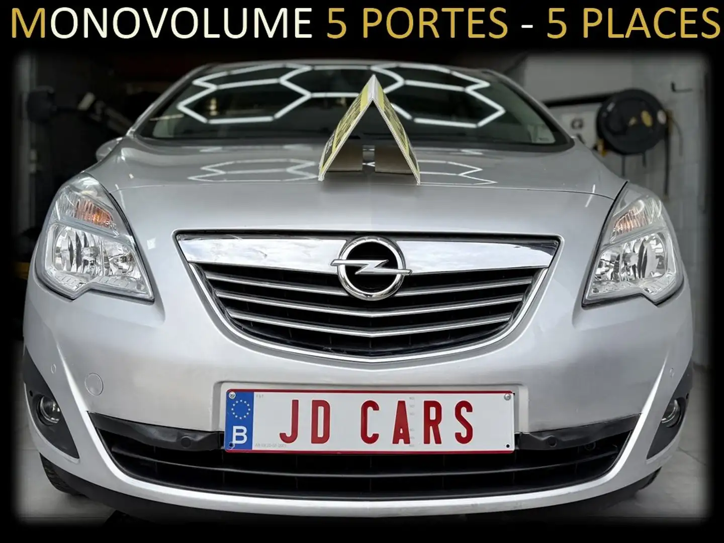 Opel Meriva 1.3 CDTi 79MKM ‼️GARANTIE 1 AN CTOK‼️ Gris - 2