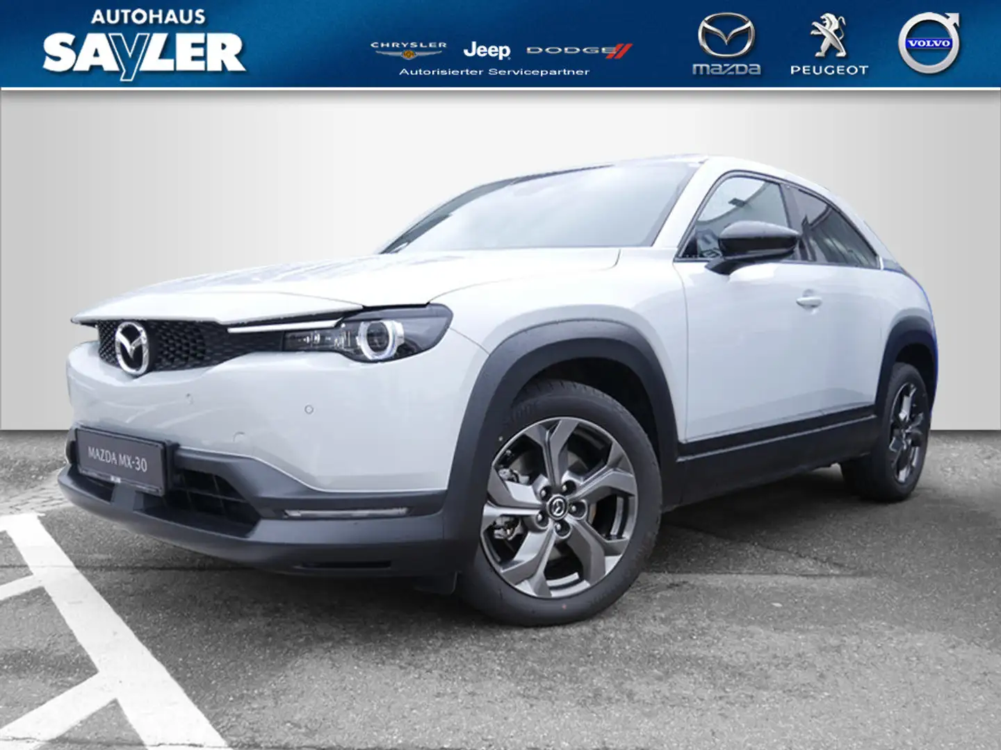 Mazda MX-30 e-SKYACTIV SHZ KAMERA HUD NAVI LED ACC Weiß - 1