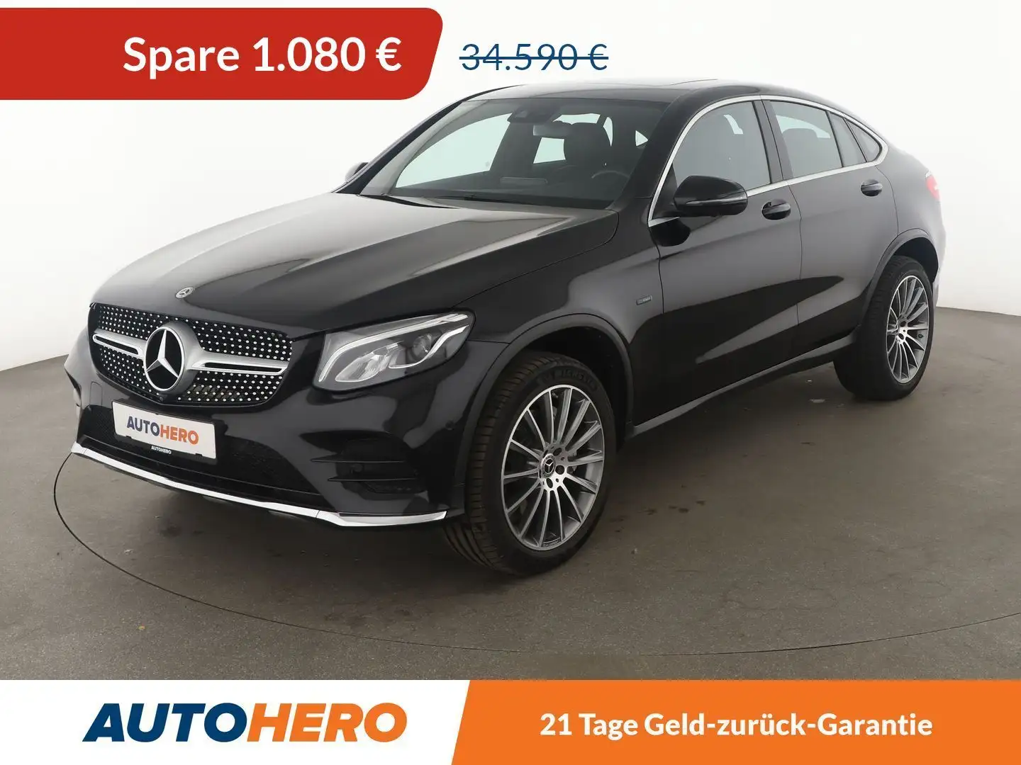 Mercedes-Benz GLC 350 GLC 350e 4Matic AMG Line Aut.*BURMESTER*360CAM* Schwarz - 1