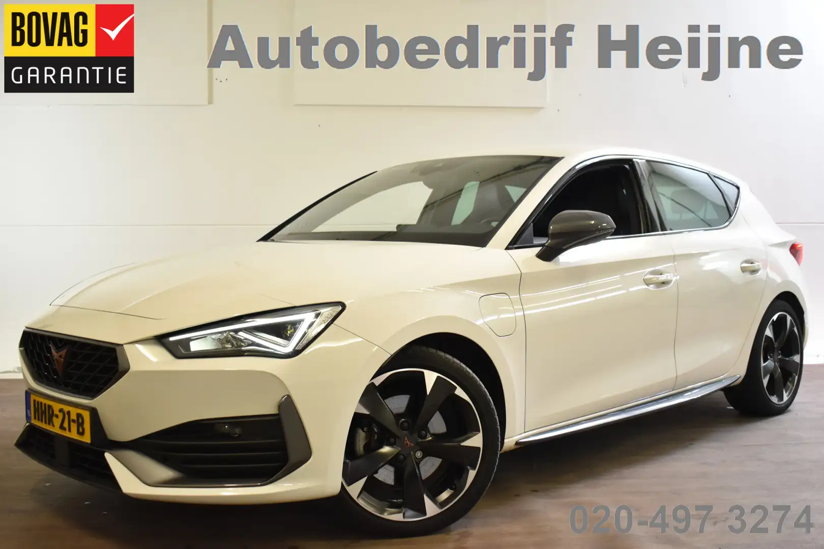 CUPRA Leon e-HYBRID 204PK DSG BUSINESS SPORT NAVI/LED/LMV Blanco - 1