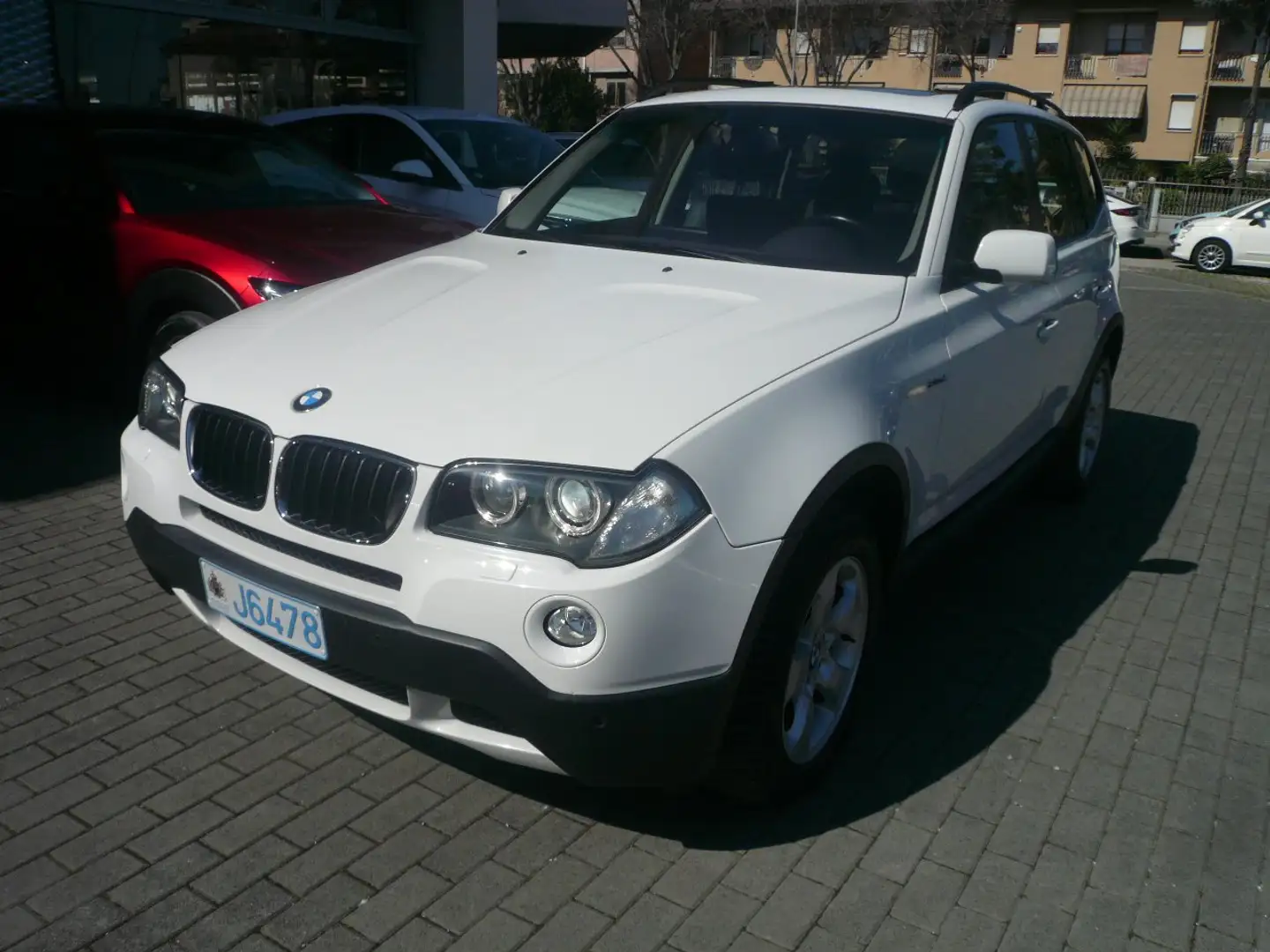 BMW X3 xdrive20d (2.0d) Futura 177cv AWD Automatica Bianco - 2