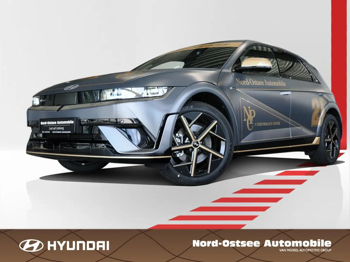 Hyundai IONIQ 5 N LINE Matrix-LED JOHN PLAYER SPECIAL Grijs - 1
