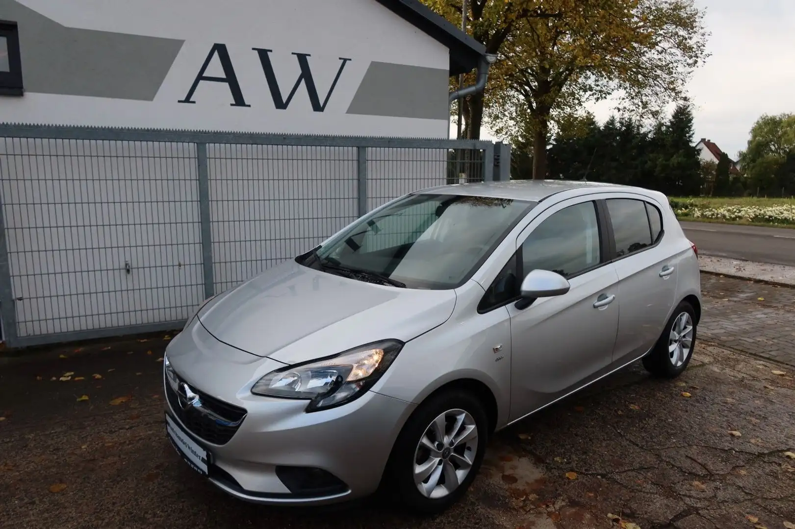 Opel Corsa E Drive|1.Hand|S.Heft|Klima|Tempomat| Argent - 1