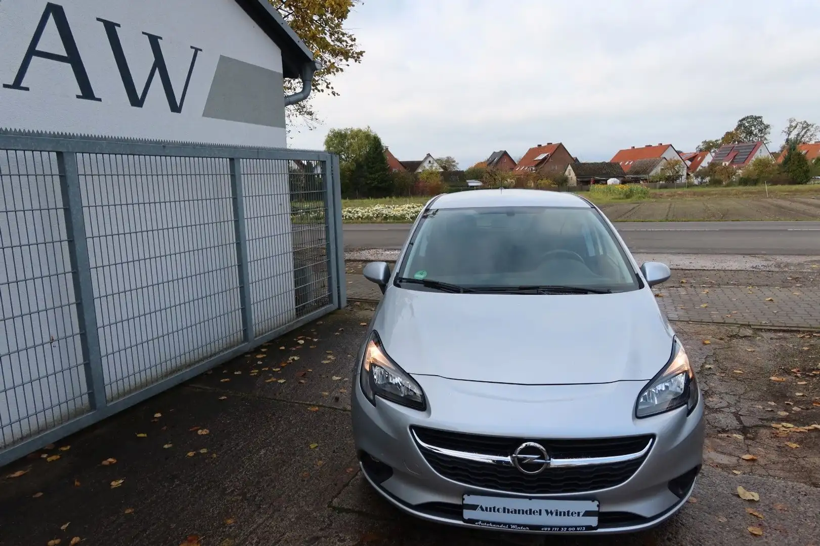 Opel Corsa E Drive|1.Hand|S.Heft|Klima|Tempomat| Argent - 2