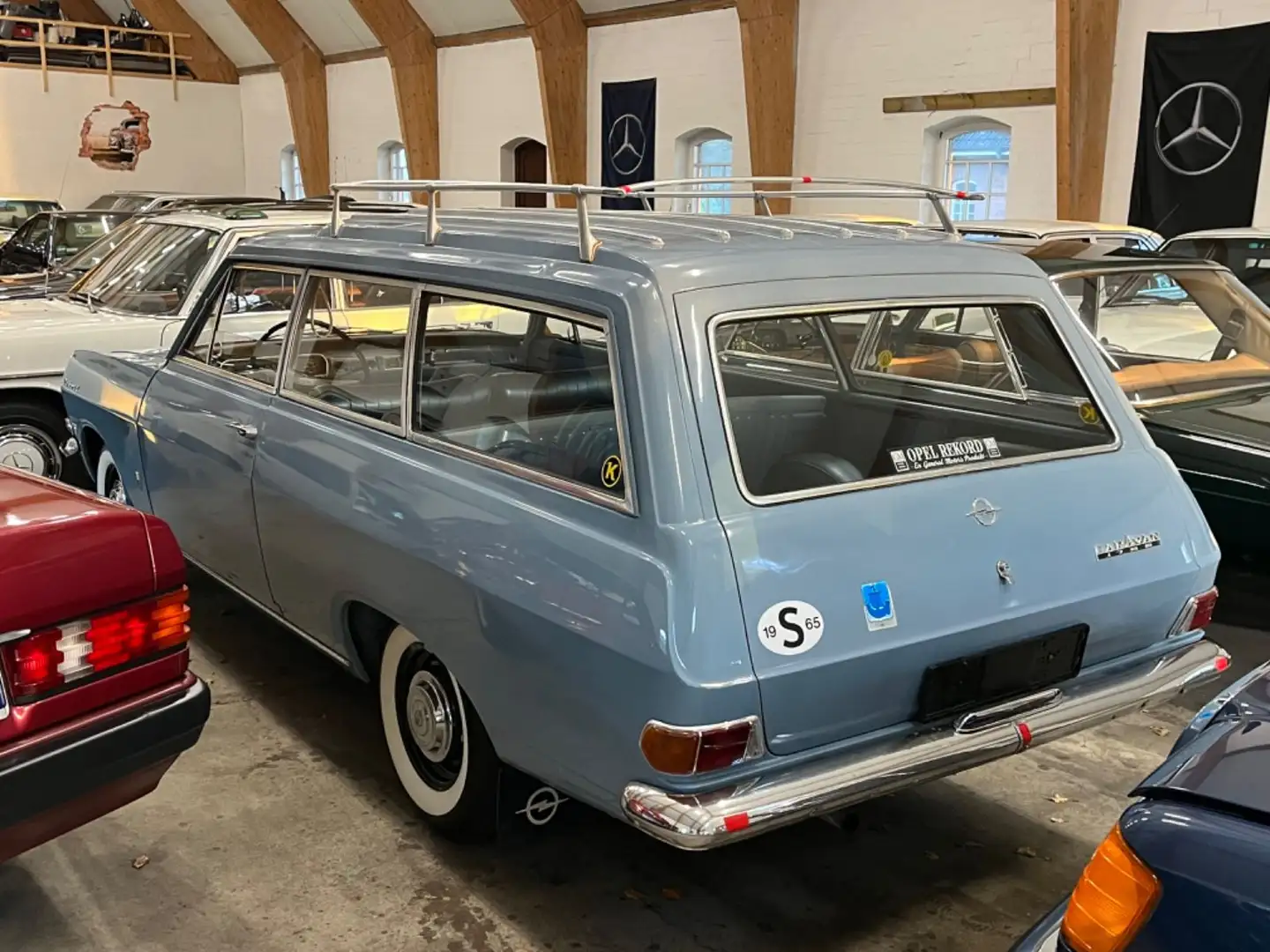 Opel Rekord A 1700 Caravan, Rarität!!! Blau - 2