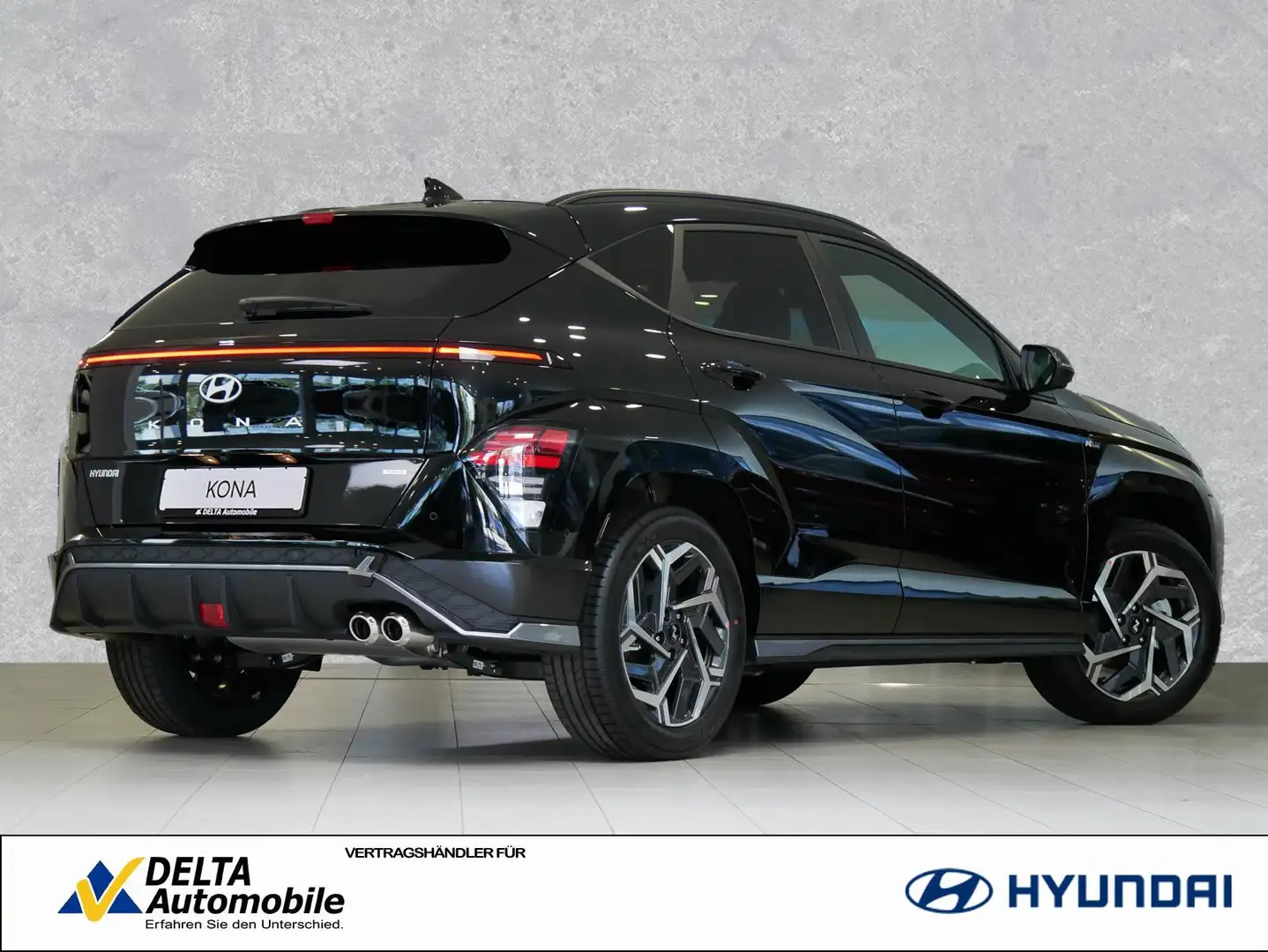 Hyundai KONA Hybrid N Line CarPlay LED SOFORT Noir - 2