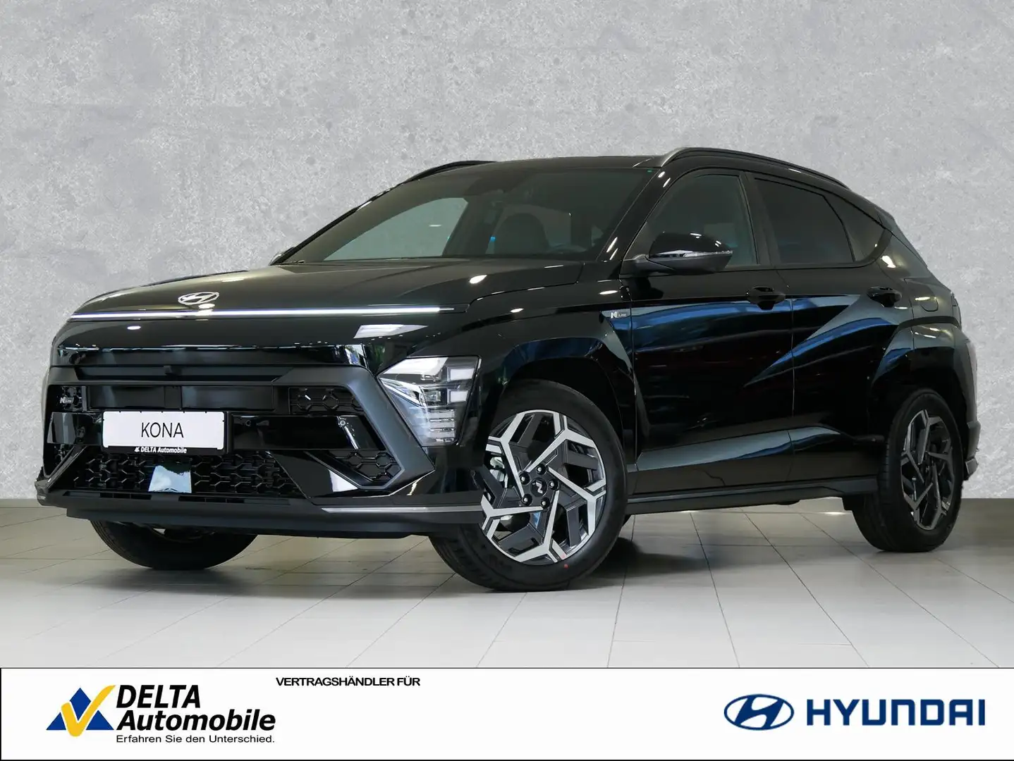 Hyundai KONA Hybrid N Line CarPlay LED SOFORT Czarny - 1