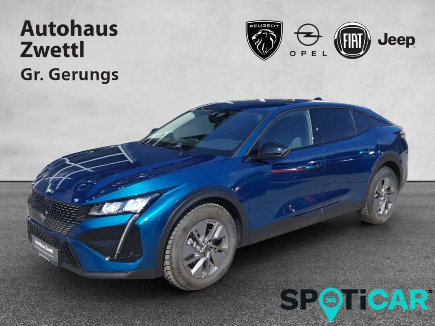 Peugeot 408 Allure MHEV 145 e-DCS6 Blau - 1