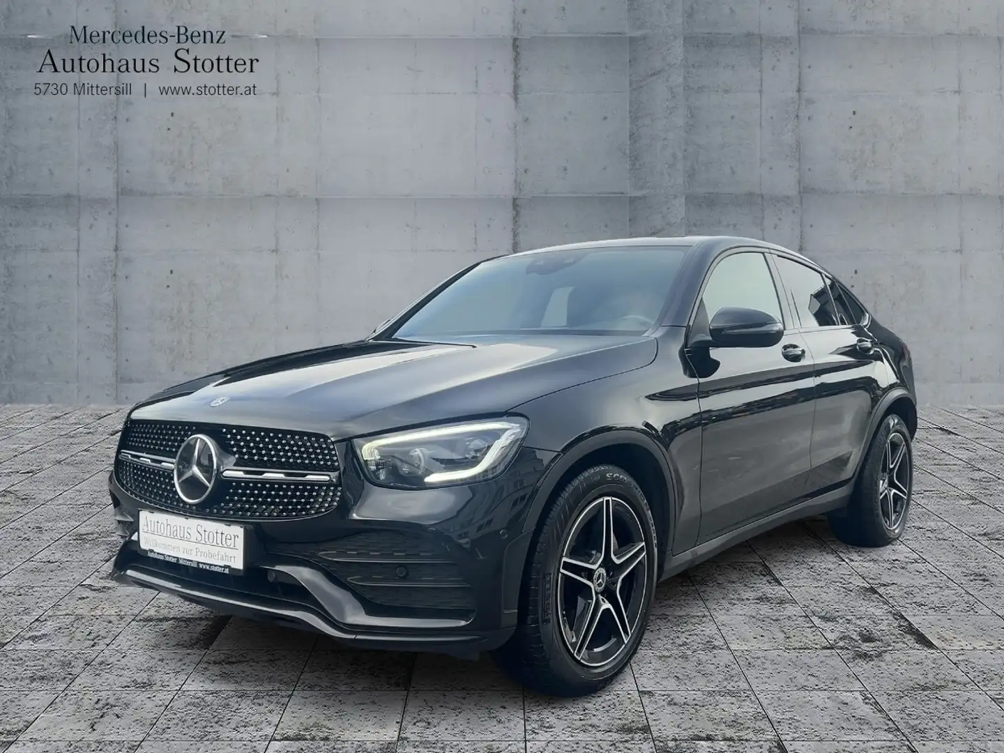 Mercedes-Benz GLC 200 d 4MATIC Coupé *PTS*Shz*Amb*FAP*AHK*RKAM* Schwarz - 1
