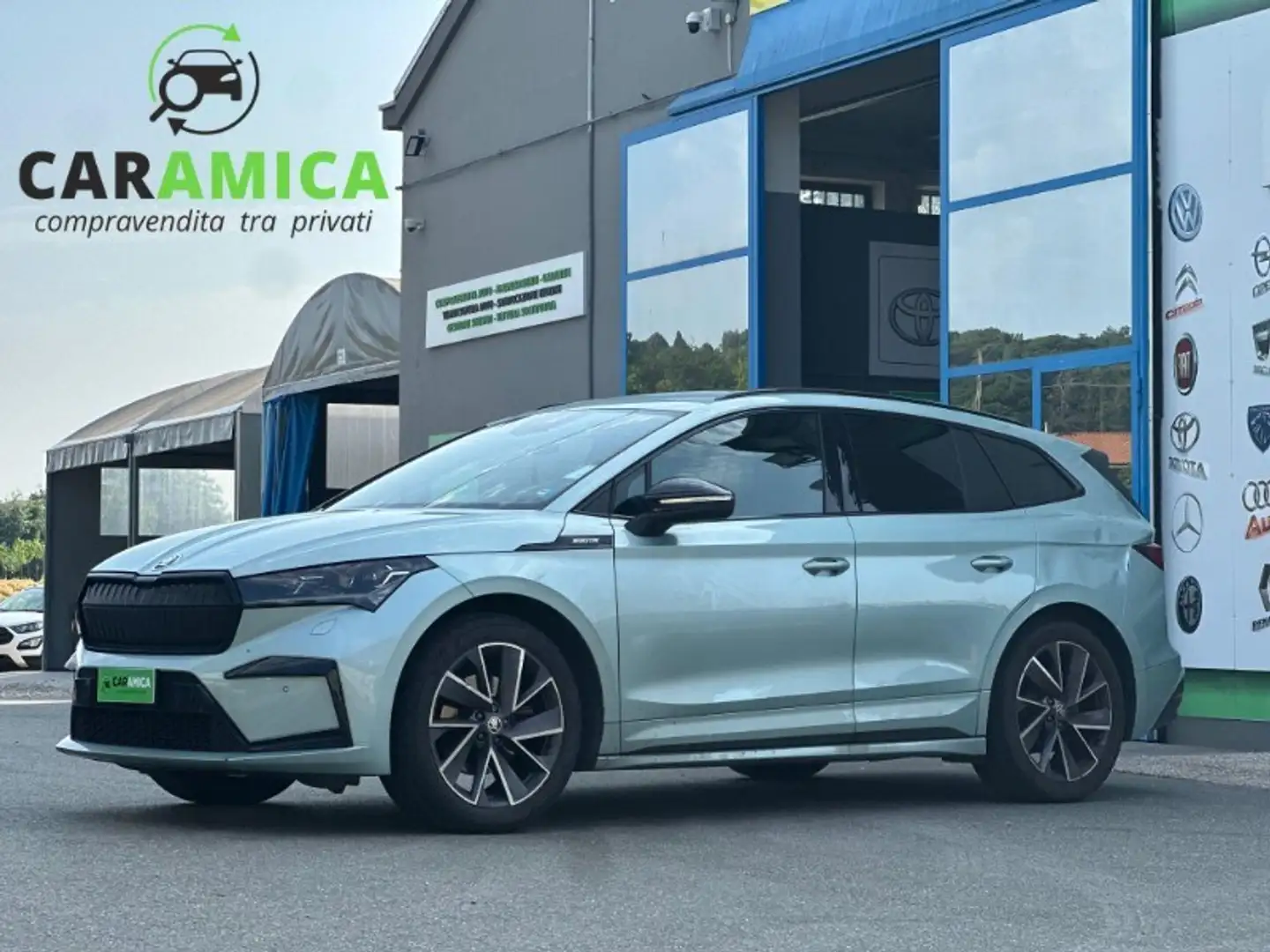 Skoda Enyaq Enyaq iV 60 Executive Grigio - 1