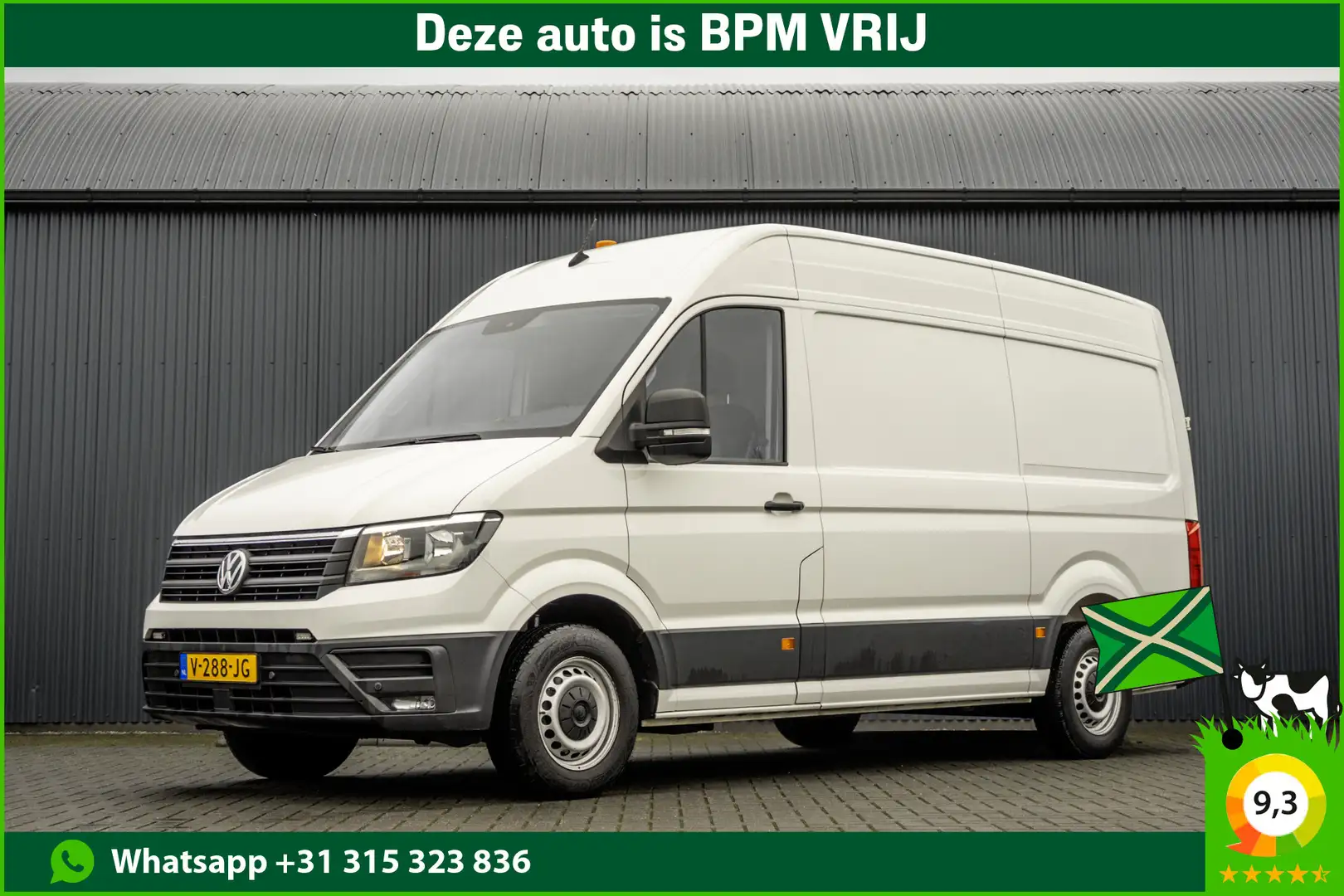 Volkswagen Crafter 2.0 TDI L3H3 | Automaat | 177 PK | Euro 6 | 3.0T T Weiß - 1
