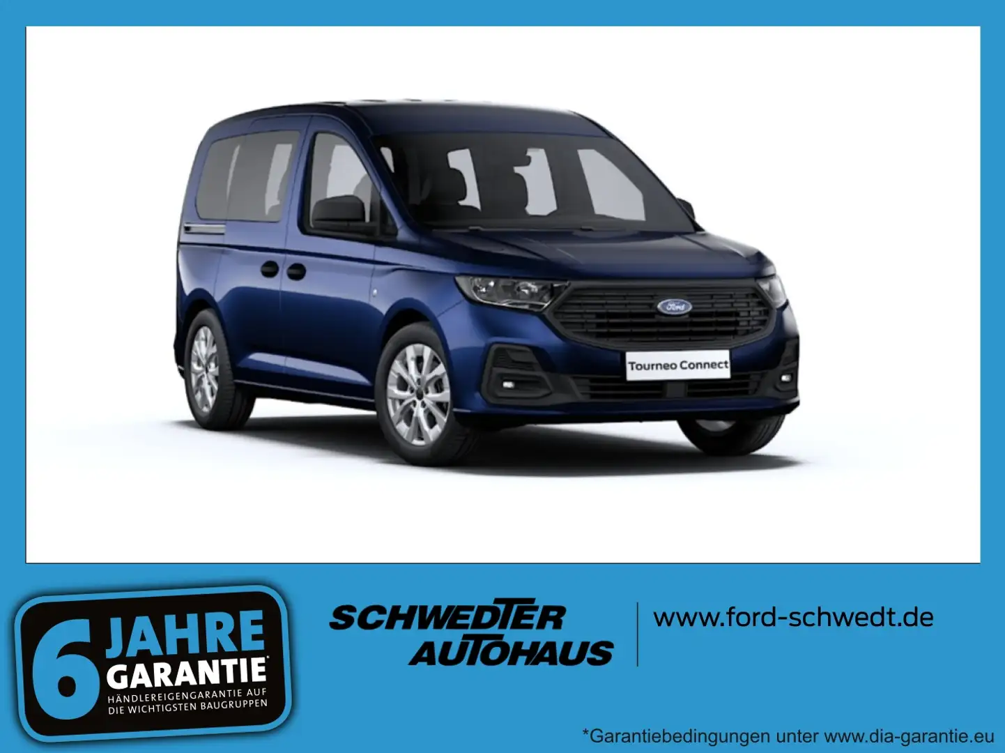 Ford Tourneo Connect Trend 2.0I NAVI*PDC*APPLINK Blauw - 1
